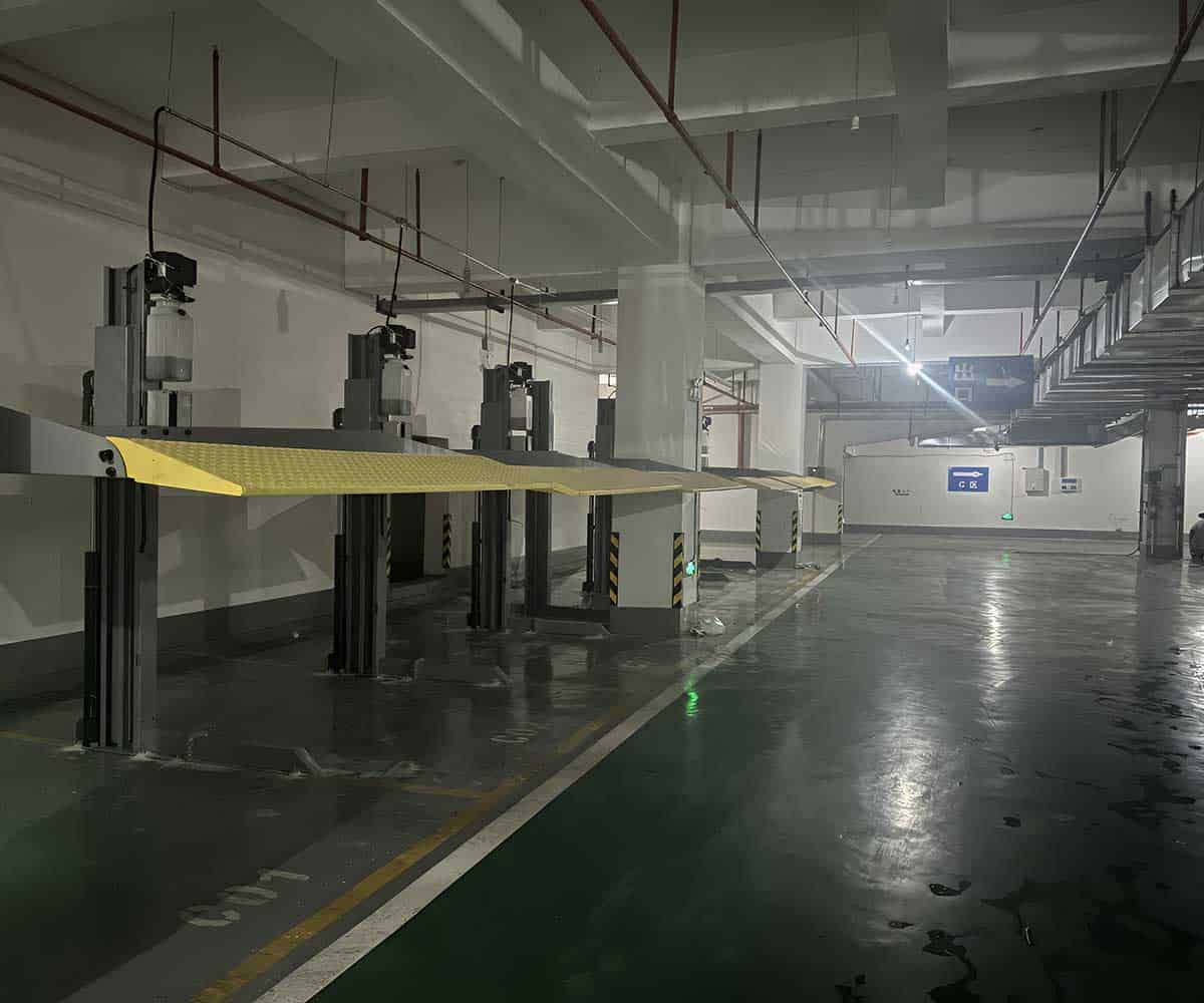 俯仰式机械停车库的分析与拆解