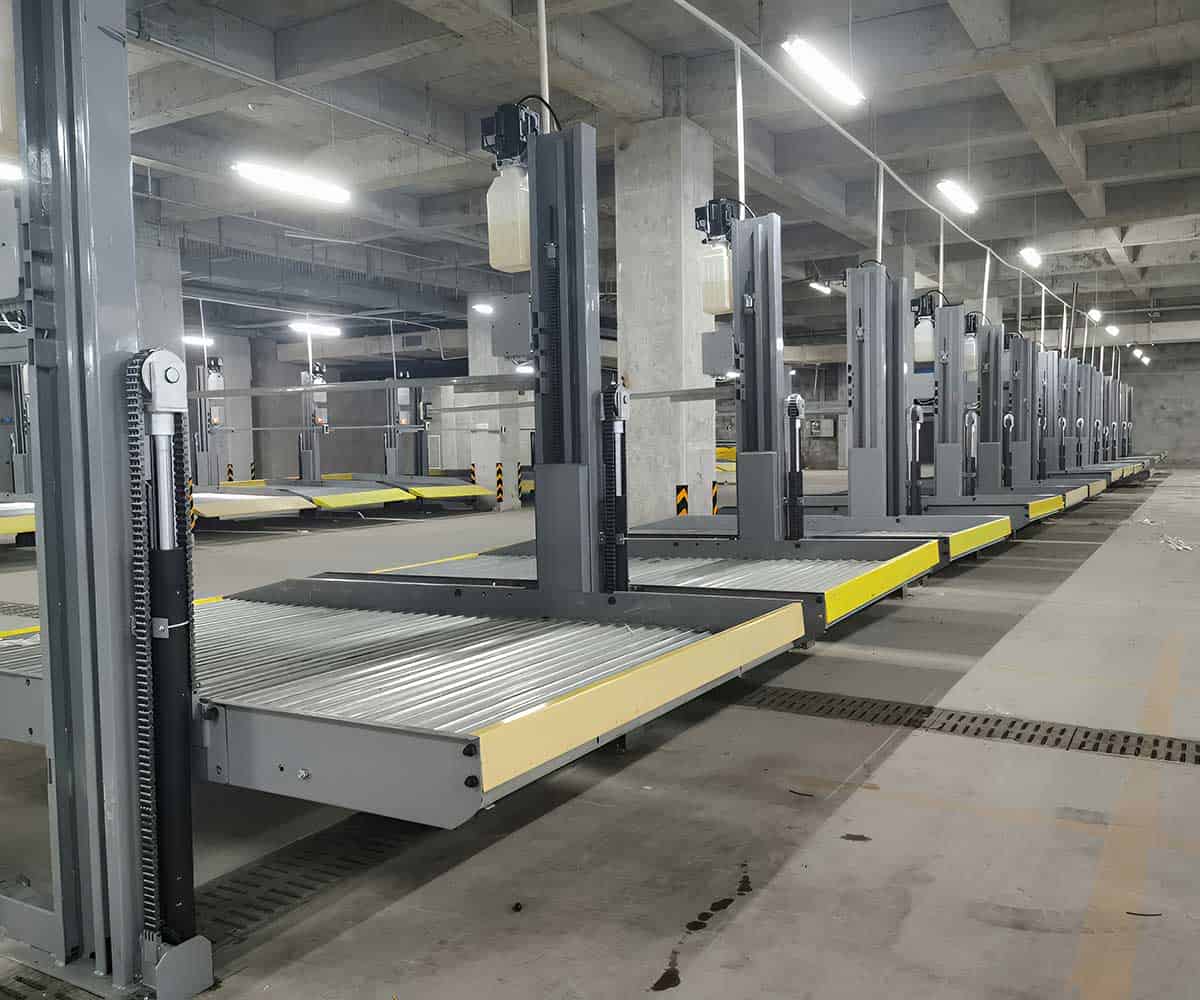 二层升降横移机械立体停车设备使用推广的必要性